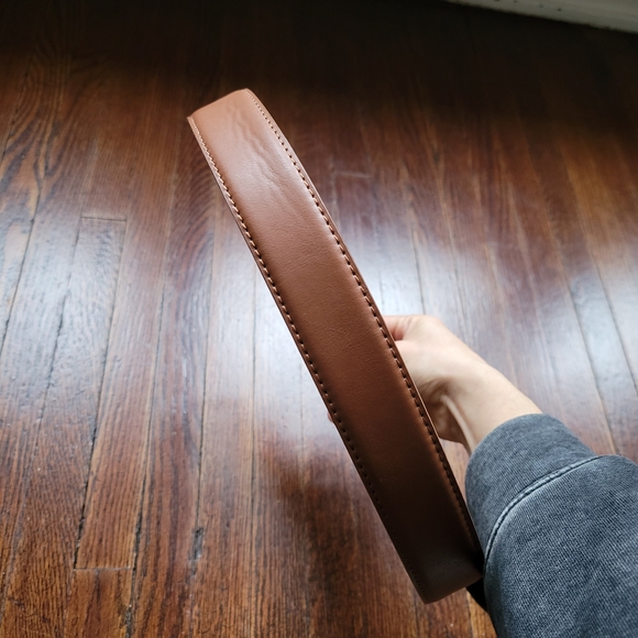 Nike Men's Golf Belt Reversible Textured Leather, Black/Brown 41" - Picture 6 of 12